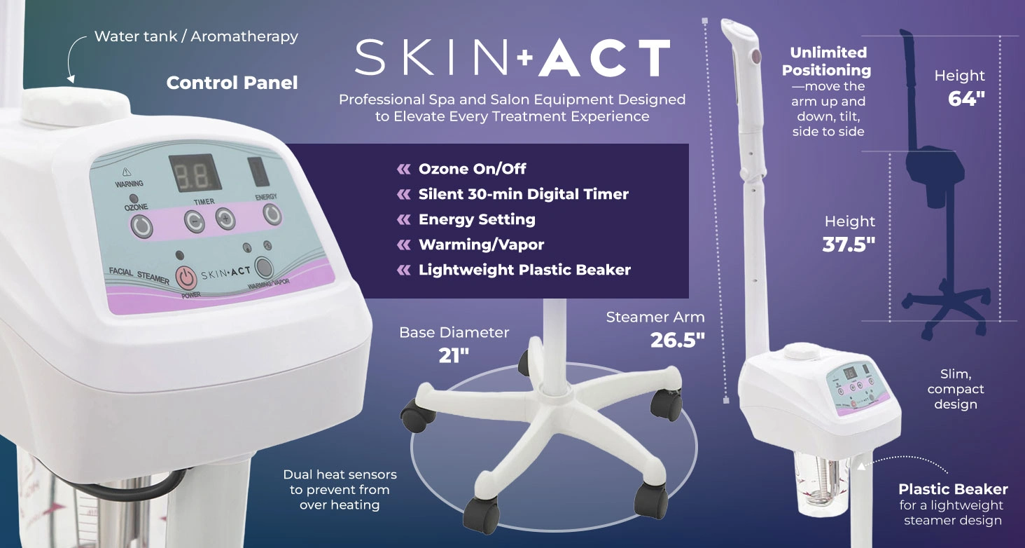 Elite Digital Facial Ozone Steamer