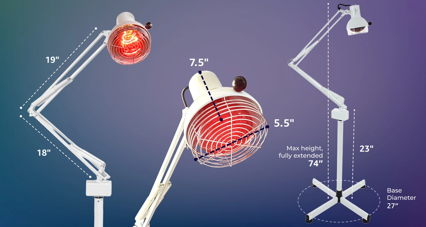 Near-Infrared (NIR) Spa & Salon Therapy Lamp