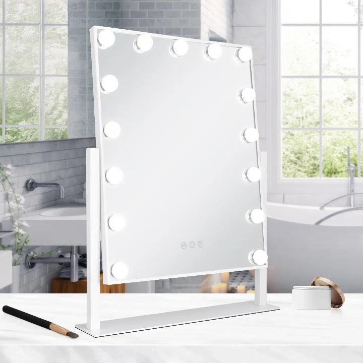 Zadro 15 LED Hollywood Vertical Makeup Mirror, 18.25